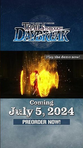 The Legend of Heroes: Trails through Daybreak - Demo Trailer (Nintendo Switch, PS4, PS5, PC)