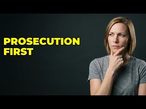 Which Side Delivers The First Opening Statement?