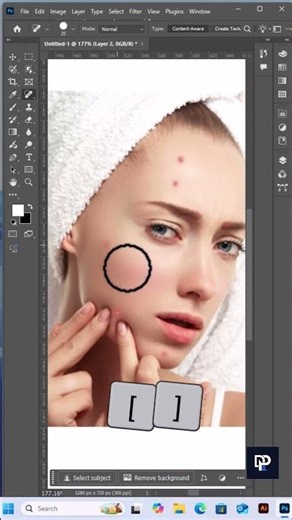 Remove Unwanted Object in Photoshop 🔥 Bangla Tutorial #shorts