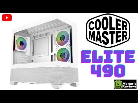 Cooler Master Elite 490 Unboxing & Review by Abners Reviews