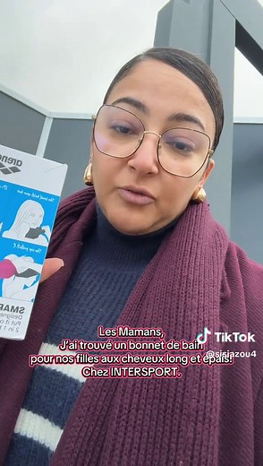 Bonnet de bain idéal pour cheveux longs et épais