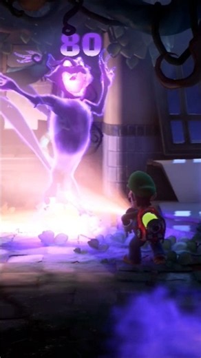 1st Polterkitty battle in Luigi's Mansion 3