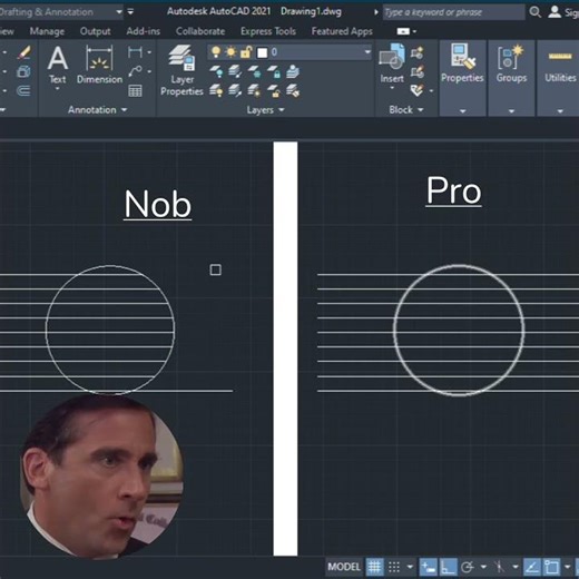 🔥trim tricks in AutoCAD #shortvideo #tricks
