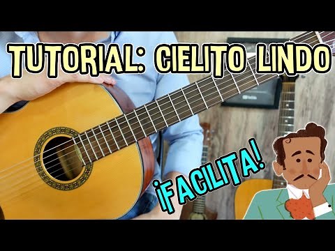 HOW TO PLAY CIELITO LINDO ON GUITAR - PEDRO INFANTE - ONLY 3 CHORDS - RANCHERO RHYTHM - VERY EASY