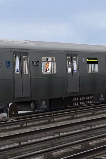 Openbve Shorts: R110B A Train Passing Aqueduct Racetrack🚇🗽 #shorts #fyp #nycsubway