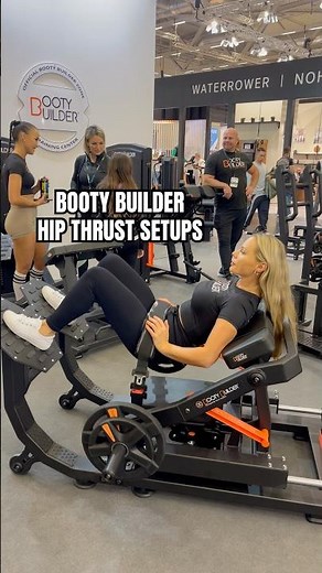 BOOTY BUILDER HIP THRUST SETUPS 🏋️‍♀️🍑 #gymequipment #motivation #glutesworkout