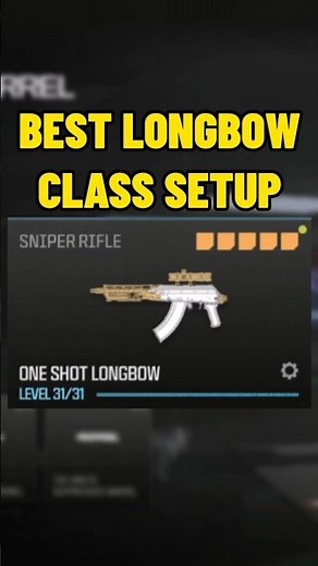 NEW *ONE SHOT* LONGBOW SETUP in MW3! 🚨