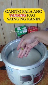 9.1K views · 48 reactions | Ganito pala ang tamang pagsasaing ng kanin. | Mommy Honey & Son's | Facebook
