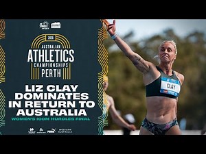 Women's 100m Hurdles Final | 2025 Australian Athletics Championships