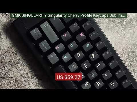 GMK SINGULARITY Singularity Cherry Profile Keycaps Sublimatio... — Amazing Value 2026 | Must Have!