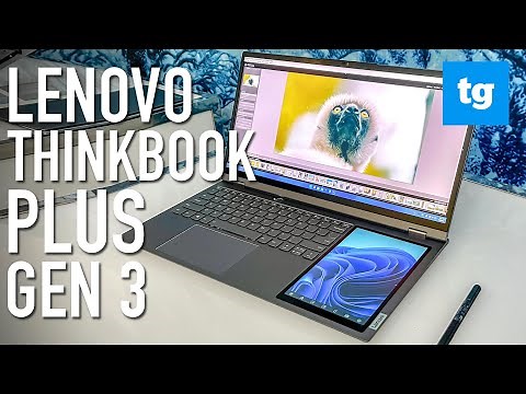 Lenovo ThinkBook Plus Gen 3 First Look! Dual-screen weirdo