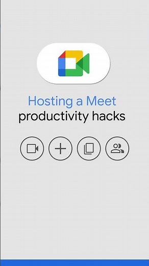 Huddle up to learn how to host a Google Meet video call in your Google Docs, and more ✍️ #Shorts