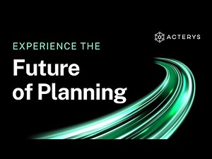 Unlock the Future of Planning - Acterys Takes You Further, Faster