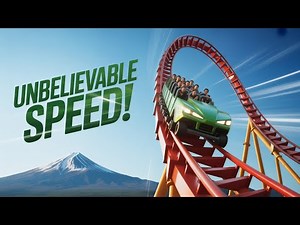 Do-Dodonpa: The World’s Fastest Roller Coaster at Fuji-Q Highland Japan! (0–180 km/h in 1.56 Sec!)