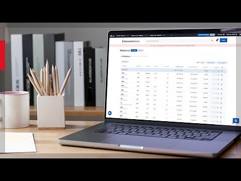 Rebalance Portfolio in the Advisor Portal