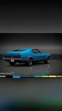 All Ford Mustang Mach 1 Color Options | GT7 short clip