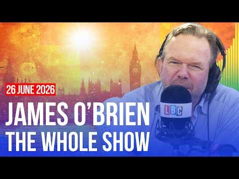 ‘Climate deniers now attack kids for being too warm’ | James O'Brien - The Whole Show