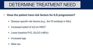 Management of Autoimmune ILD