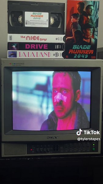 Blade Runner 2049 on VHS 📼 #bladerunner2049 #bladerunner #movie #movieclips #foryou