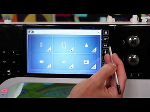 BERNINA 790 32 Settings Menu