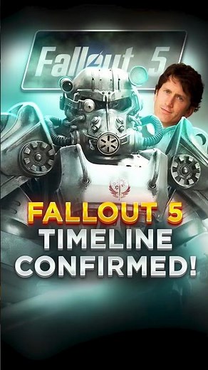 Fallout 5 Timeline CONFIRMED by Todd Howard!