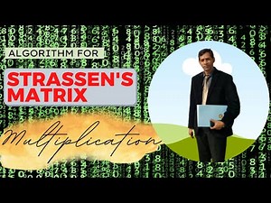 Strassen's Matrix Multiplication Algorithm