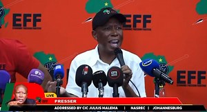 ♦️Must Watch♦️ The EFF President, Julius Malema responding to questions from members of the media at the #EFFPresser. Imagination is what destroyed Mail and Guardian by the way. Mail and Guardian used to be the most influential newspaper. You guys have run it down! It is now worse than Sunday World. | Economic Freedom Fighters