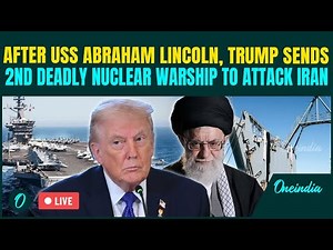 US Vs Iran War LIVE | Trump’s Nuclear Warships, Fighter Jets READY TO ATTACK | US’ Chilling War Move
