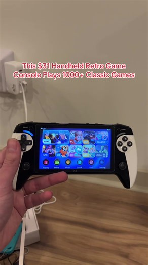 Level up your commute or travel with this retro handheld console. Plays 1000 classic games across 9 emulators — now 37% off! #RetroConsole #HandheldGaming #ClassicGames #GamingOnTheGo #RetroTech