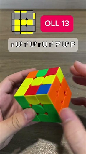 OLL 13 Finger Trick Tutorial #rubikscube #rubik #rubik3x3 #cubing #speedcubing #speedcube #cfop