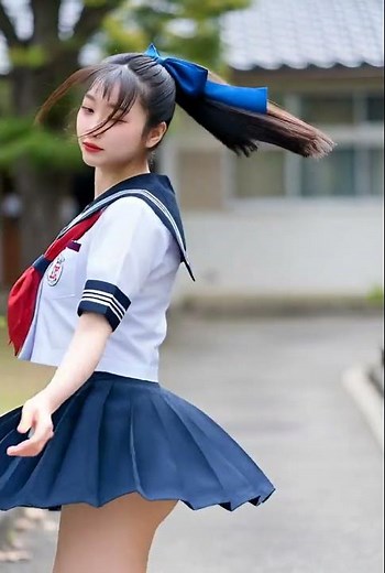 High school girl cosplay gravure-2