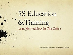 5S Education &amp;Training - SlideServe
