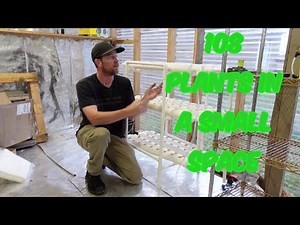 108 Planting Sites Hydroponics System.