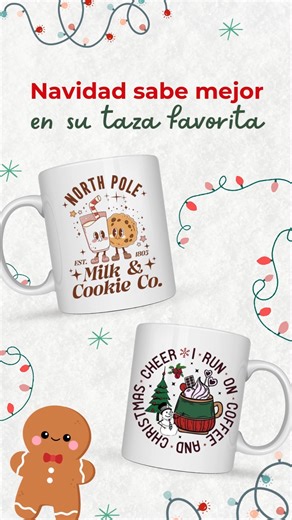Ponle magia a cada sorbo estas fiestas ✨☕ Crea una taza personalizada con nombre, foto o diseño navideño y sorprende a quien más quieres 🎄 Un regalo práctico, lindo y perfecto para cualquier edad. ¡Envíanos mensaje con tus ideas! 🤩❤️ Realiza tus pedidos por DM o Whatsapp 📲: 686 190 0492 📍Av Mariano Arista 1669 Colonia Nueva, Mexicali, México. | Fábrica Cinco