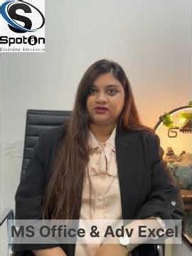 📊 Master MS Office & Advanced Excel at Spoton Institute | Complete Course for Beginners to Advanced