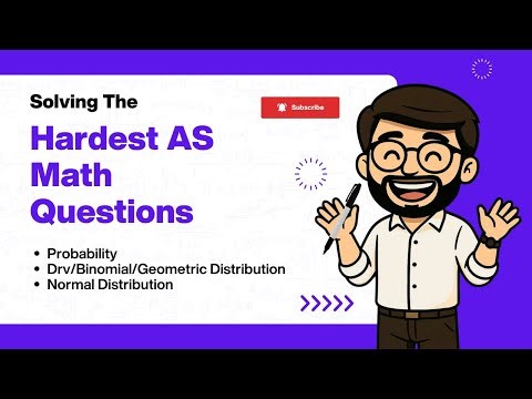 AS Math 9709 S1: Hardest Past-Paper Questions, Solved LIVE