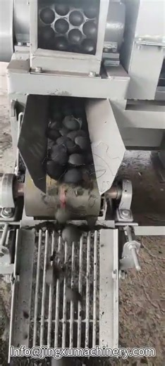 Ball press machine for charcoal/coal briquettes making