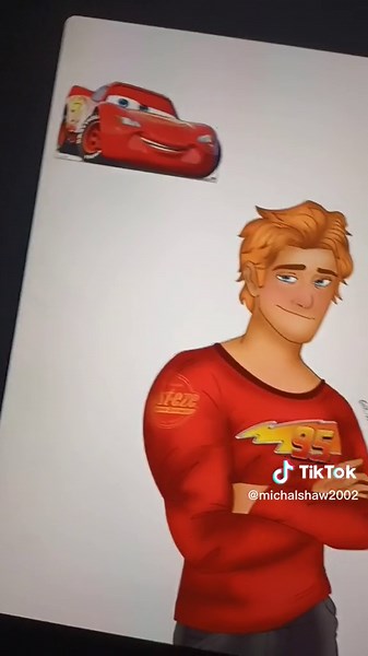 Drawing Disney Cars as Humans Part 2