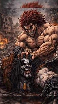 Yujiro Hanma vs Lobo – Skill vs Absolute Power!