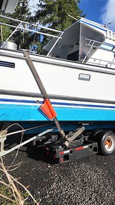 Ever seen a 37' Delta boat get backed up a driveway like it’s nothing? A few weeks ago, Show Girl made the trip from Float 4 to the house, and this semi made it look easy. We’ve been elbows deep in the repower project ever since — taking advantage of the off-season to get this girl ready to run harder than ever in 2026. | High Life Charters