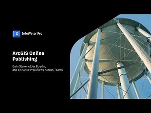 ArcGIS Online publishing with InfoWater Pro