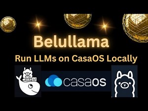 Belullama - Run LLMs on CasaOS Locally with Ollama and Open WebUI