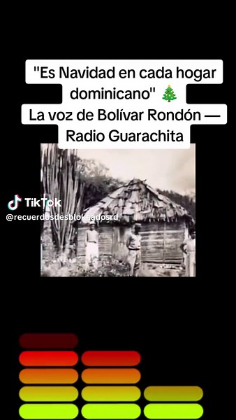 Radio Guarachita Bolívar Rondón — “Es Navidad en cada hogar dominicano”