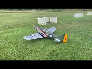 Top RC P51 gunfighter DLE 55 rc airplane arf