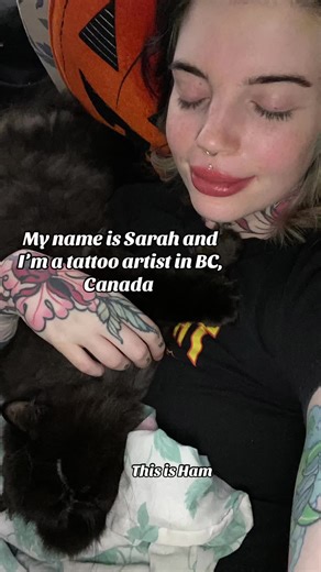 I’m so grateful to get to tattoo! #tattoo #tattooartist #blackandgreytattoo #horror #canada🇨🇦