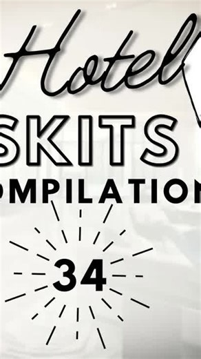 Sprayed by a skunk? 🦨 | Hotel skit compilation 34
