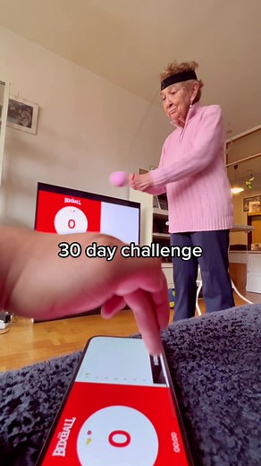Impressive Ball Control at 86: Grandma's 30 Day Challenge
