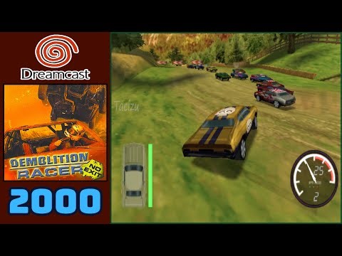 Demolition Racer: No Exit (Dreamcast) | Old Gameplay – 2000