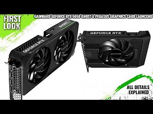 Gainward GeForce RTX 5050 Ghost and Pegasus Graphics Cards Launched - Explained All Spec, Features