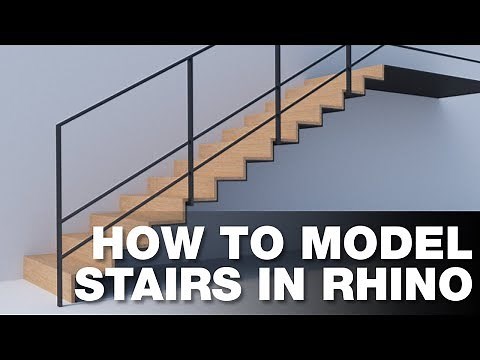 How to Model Stairs in Rhino